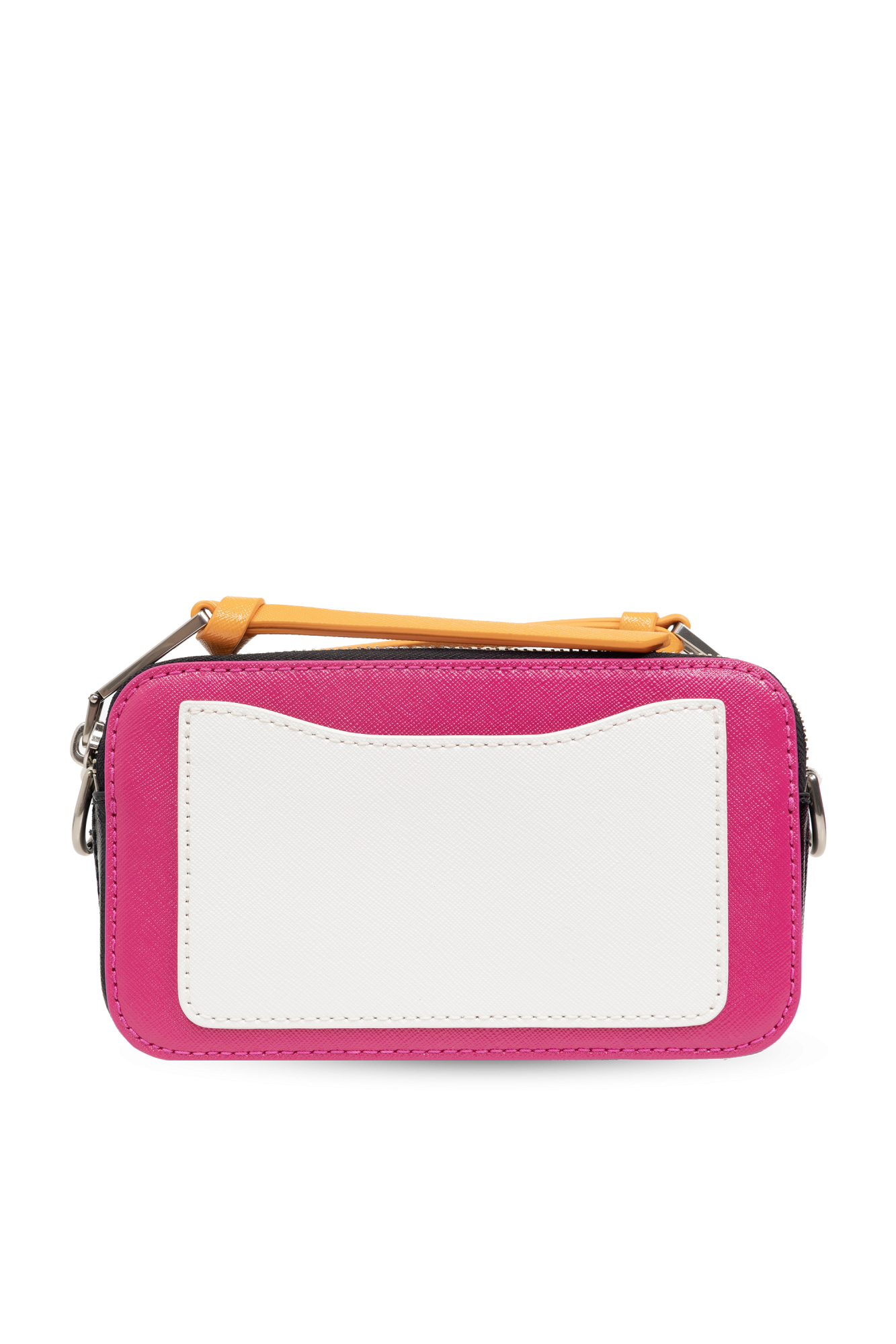 Marc Jacobs Silver Glitter Snapshot Bag